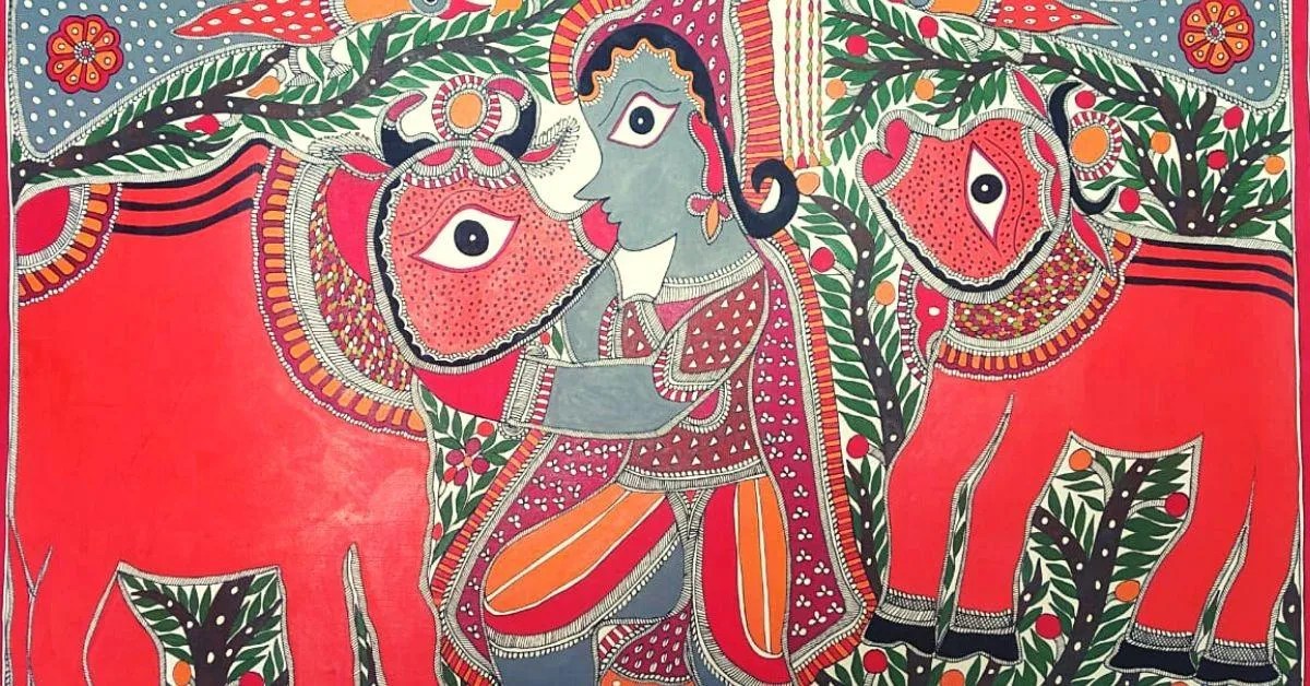 Madhubani Art by Baua Devi