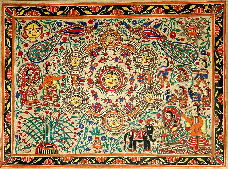 Godavari Dutta Madhubani Art