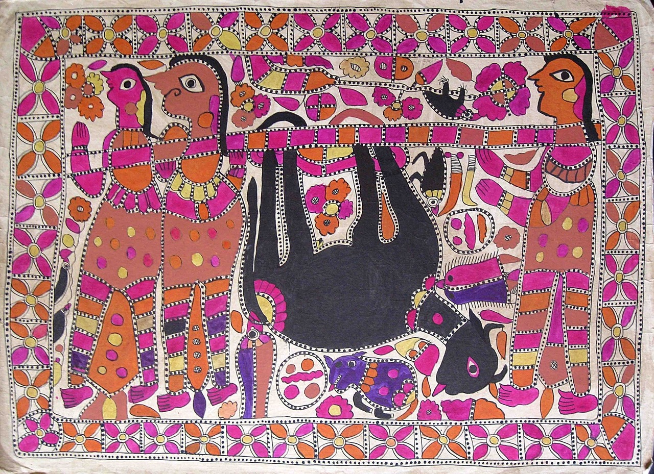 Madhubani Art by Yamuna Devi