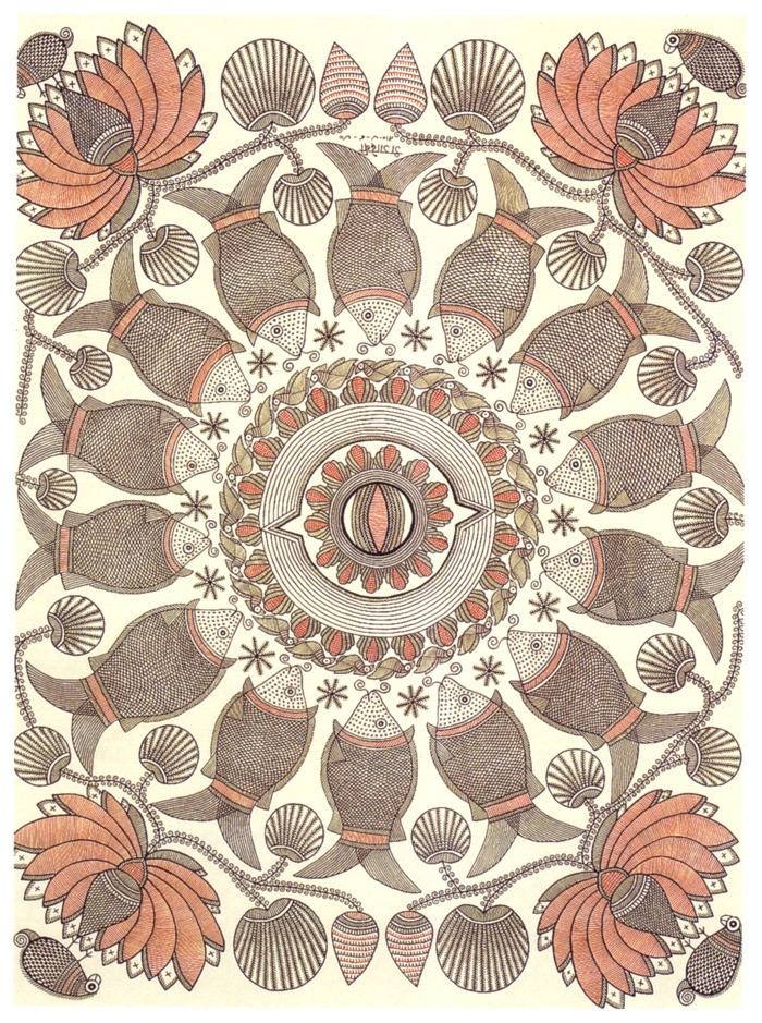 Madhubani Art by Ganga Devi