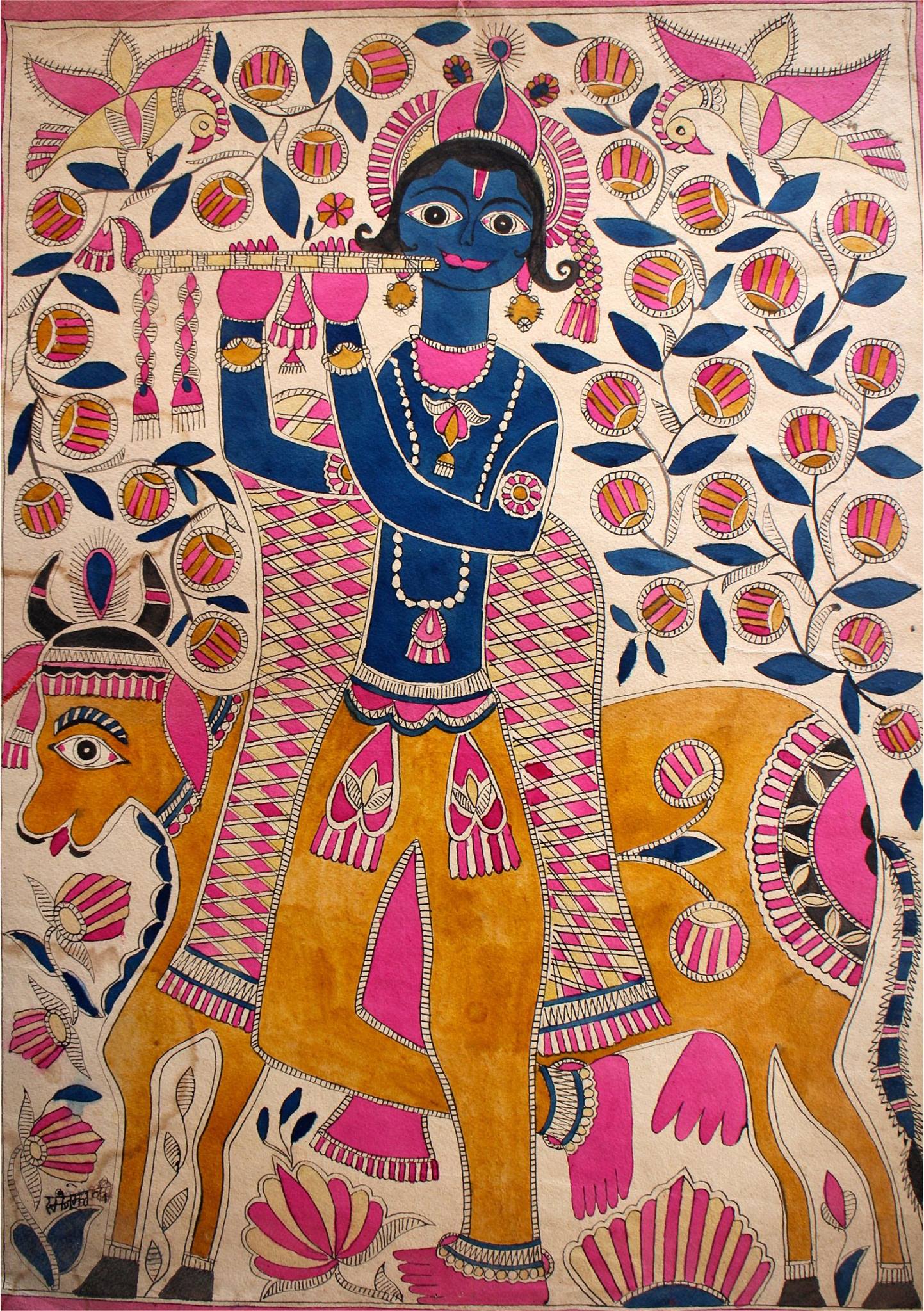 Madhubani Art by Sita Devi