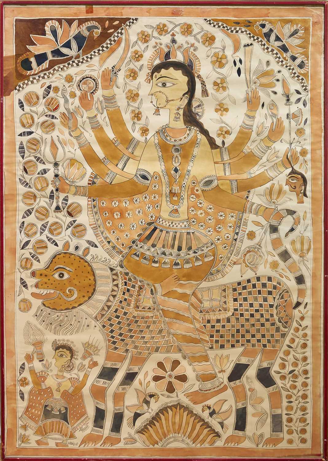 Madhubani Art by Sita Devi