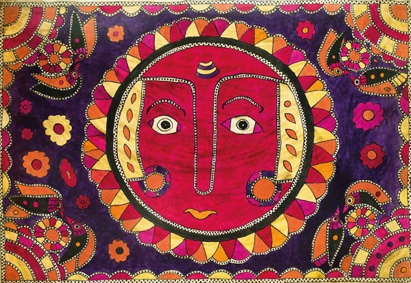 Madhubani Art by Yamuna Devi